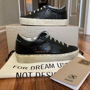 NIB Golden Goose Hi Stars Size 36